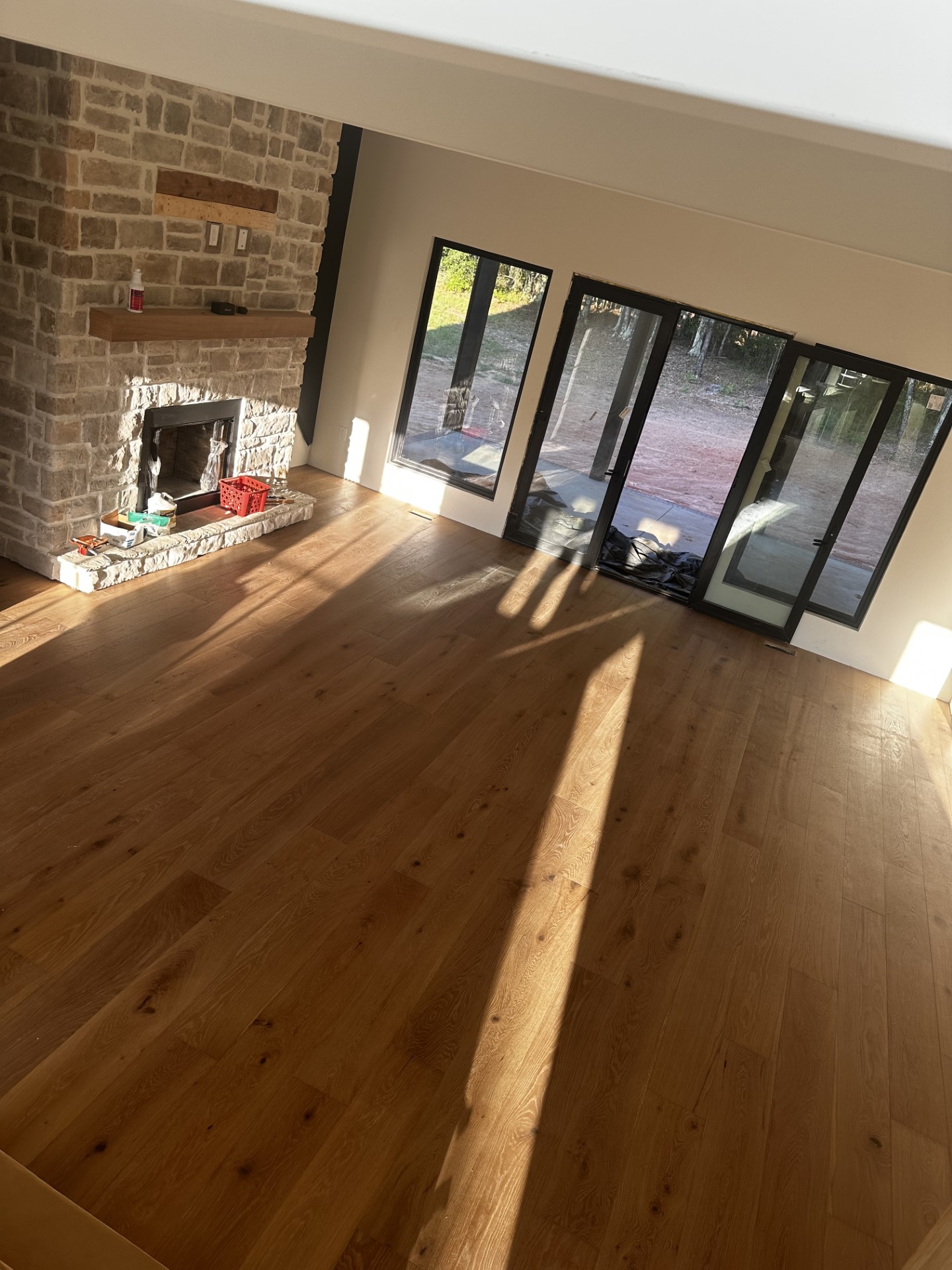 Wide-Plank Living Room