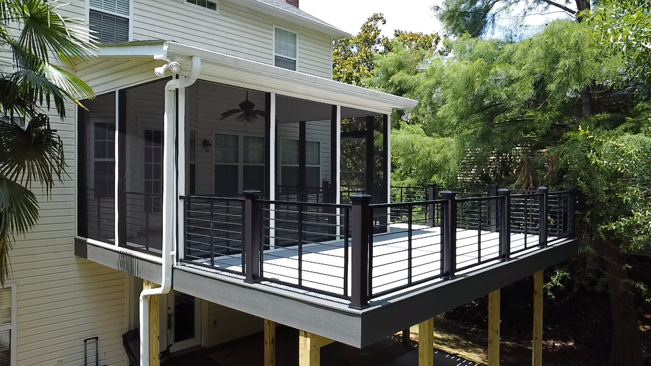 Elevated Screened Porch